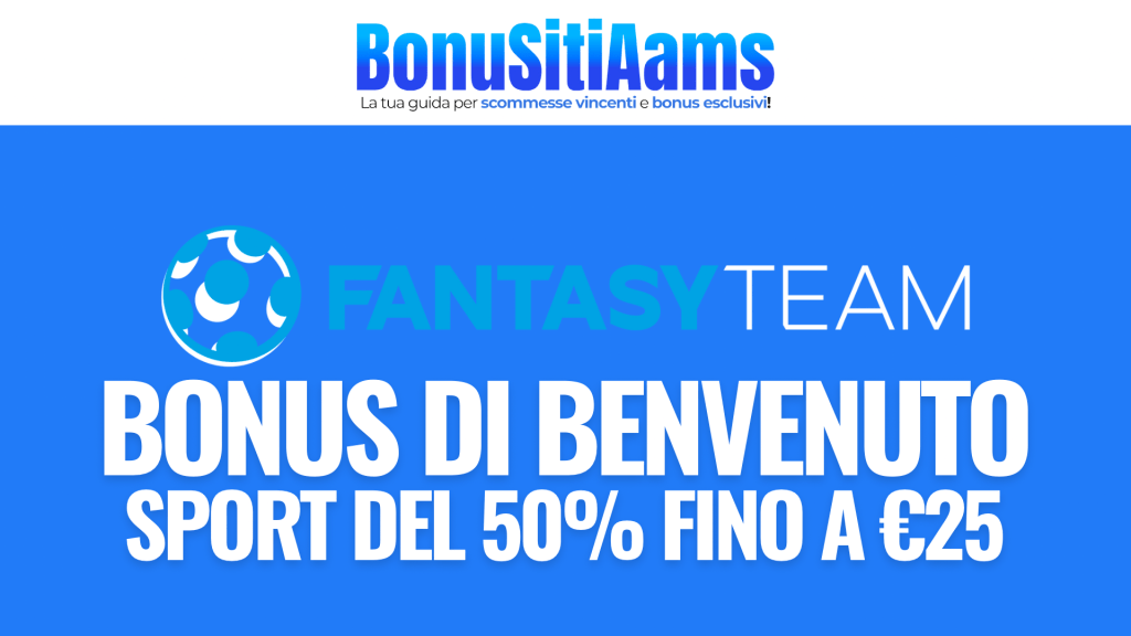 Recensione Fantasyteam Bonus di Benvenuto Sport di €25